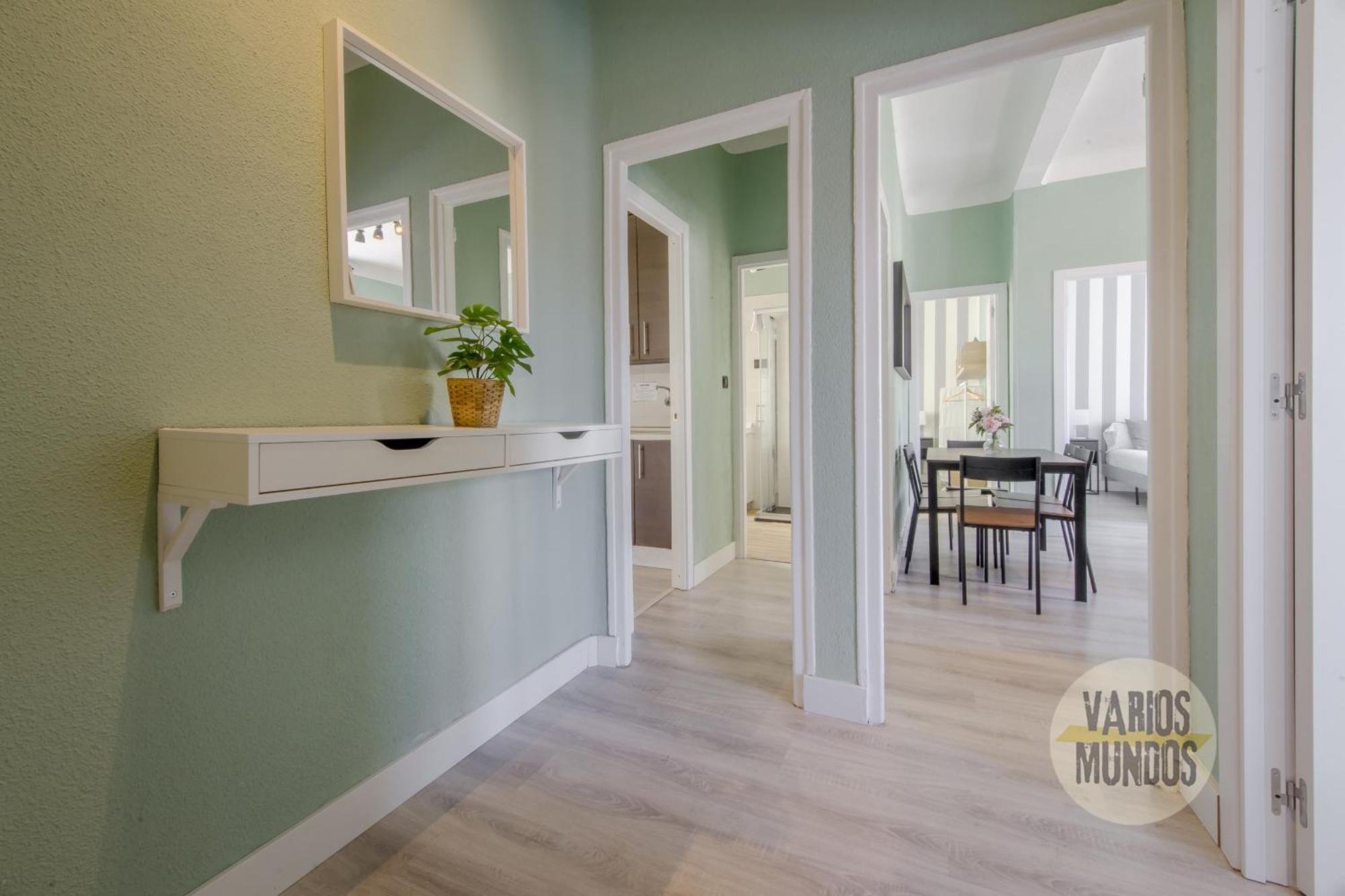Central&cool 7pax En La Latina-centro De Appartement